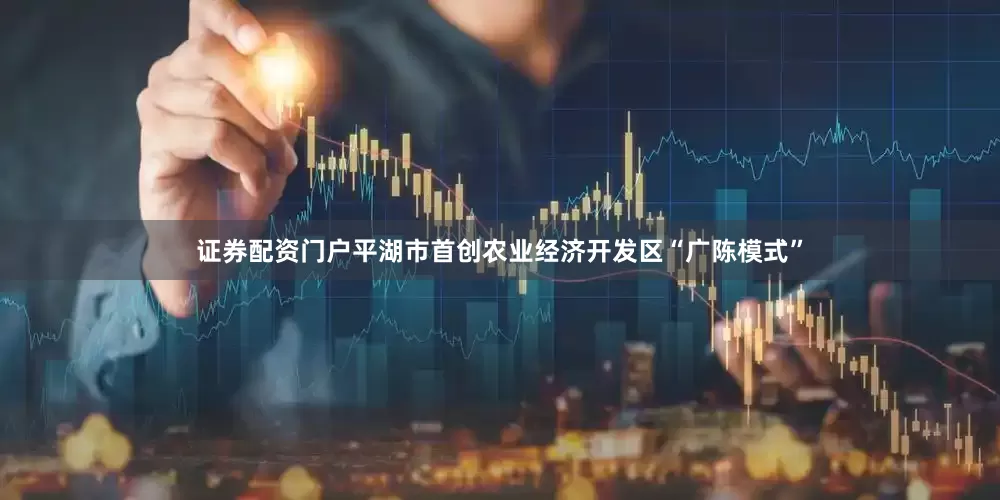 证券配资门户平湖市首创农业经济开发区“广陈模式”
